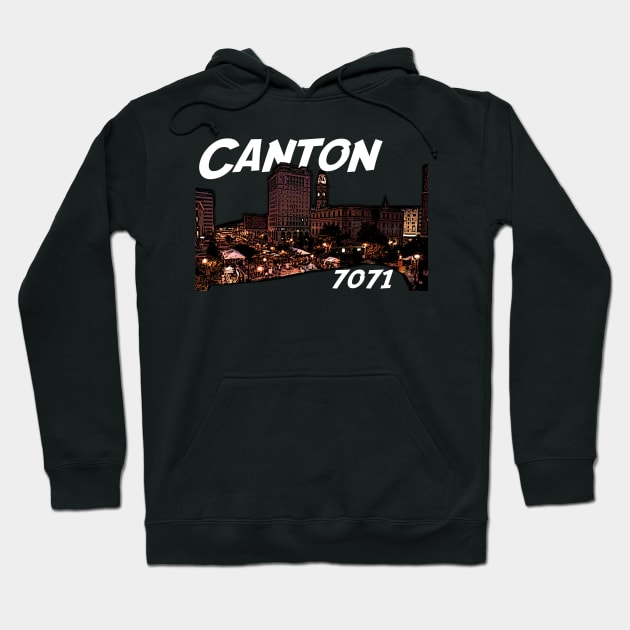 Canton Comic Book City Hoodie by 7071